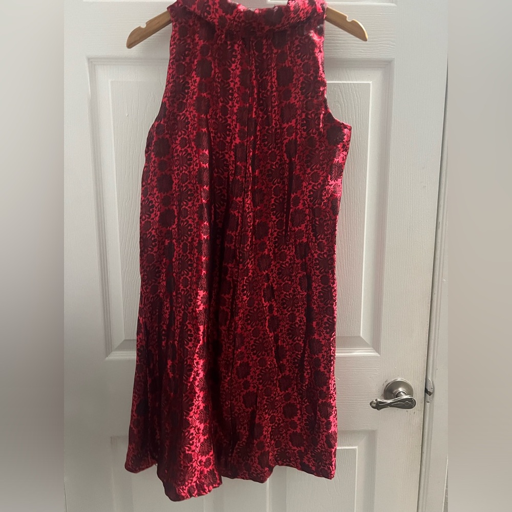 Shift Red Dress
